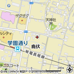 香川県木田郡三木町鹿伏189周辺の地図