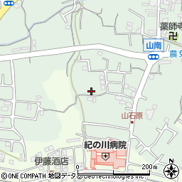 和歌山県岩出市山832周辺の地図