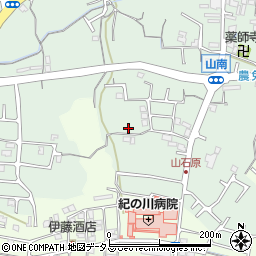 和歌山県岩出市山832周辺の地図