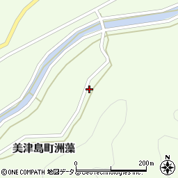 長崎県対馬市美津島町洲藻669周辺の地図