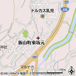 香川県丸亀市飯山町東坂元168周辺の地図