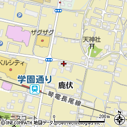 香川県木田郡三木町鹿伏192周辺の地図