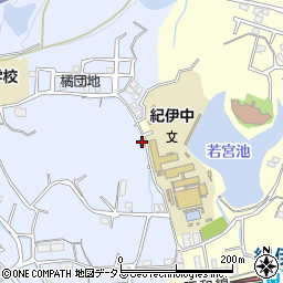 和歌山県和歌山市弘西709周辺の地図