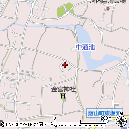 香川県丸亀市飯山町東坂元2512周辺の地図
