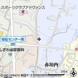 和歌山県岩出市赤垣内11-1周辺の地図