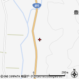 山口県下関市豊田町大字一ノ俣863周辺の地図