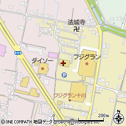 エベレストフード 十川店周辺の地図