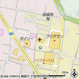 ナムコランド十川店周辺の地図