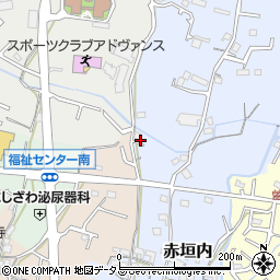 和歌山県岩出市赤垣内7周辺の地図