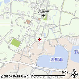 和歌山県紀の川市古和田733周辺の地図
