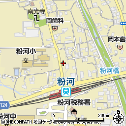 粉河ガス株式会社　本社周辺の地図