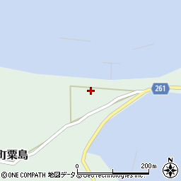 香川県三豊市詫間町粟島618-1周辺の地図