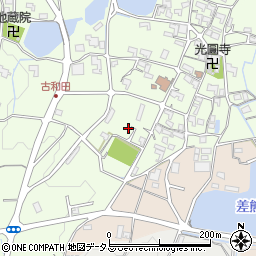 和歌山県紀の川市古和田619周辺の地図