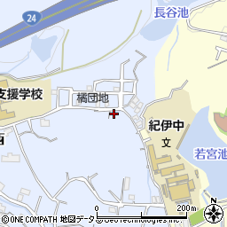 和歌山県和歌山市弘西702周辺の地図