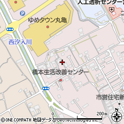香川県丸亀市新田町195-1周辺の地図