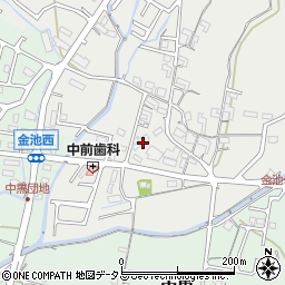 和歌山県岩出市金池473周辺の地図