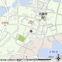 和歌山県紀の川市古和田738周辺の地図