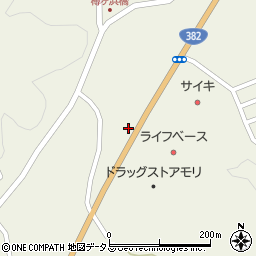 むっちゃん万十対馬店周辺の地図