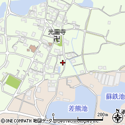 和歌山県紀の川市北大井493周辺の地図