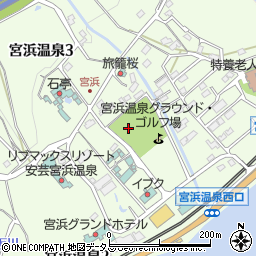 広島県廿日市市宮浜温泉周辺の地図
