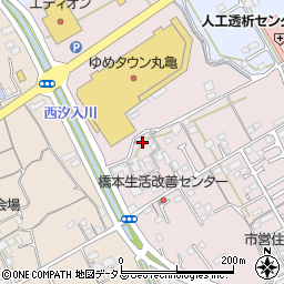 香川県丸亀市新田町137-1周辺の地図