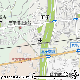和歌山県紀の川市名手市場1546-15周辺の地図
