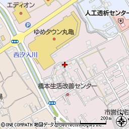 香川県丸亀市新田町192-4周辺の地図