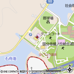 高松市国分寺Ｂ＆Ｇ海洋センター体育館周辺の地図