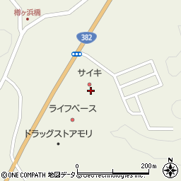 十八親和銀行スーパーサイキ美津島店 ＡＴＭ周辺の地図