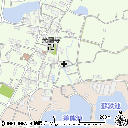 和歌山県紀の川市北大井494周辺の地図