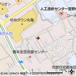 香川県丸亀市新田町201-2周辺の地図