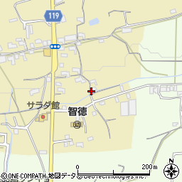 和歌山県紀の川市中三谷51周辺の地図