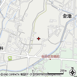 和歌山県岩出市金池281-1周辺の地図