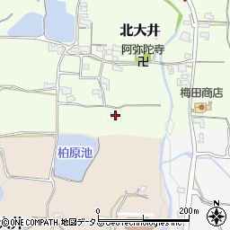 和歌山県紀の川市北大井360周辺の地図