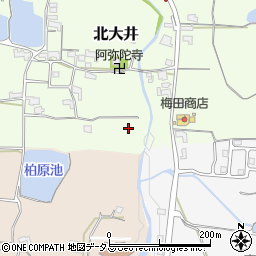 和歌山県紀の川市北大井309周辺の地図
