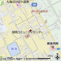 香川県丸亀市山北町338周辺の地図