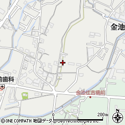 和歌山県岩出市金池283-1周辺の地図
