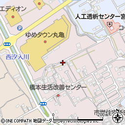 香川県丸亀市新田町192-1周辺の地図