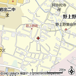 和歌山県岩出市野上野216周辺の地図