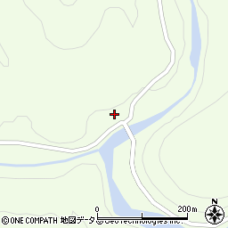 山口県山口市徳地野谷1677周辺の地図