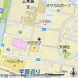 香川県木田郡三木町鹿伏404周辺の地図