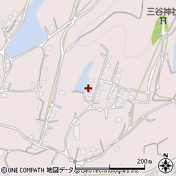 丸亀市　消防団第１６分団三谷周辺の地図