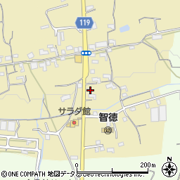 和歌山県紀の川市中三谷106周辺の地図
