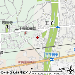 和歌山県紀の川市名手市場1543周辺の地図