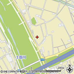 岡田丸亀線周辺の地図