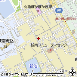 香川県丸亀市山北町325-3周辺の地図