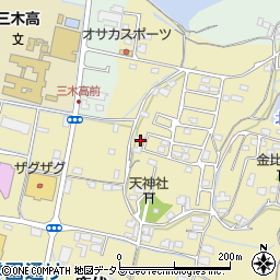 香川県木田郡三木町鹿伏474周辺の地図