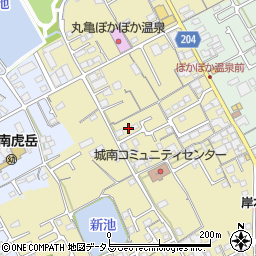 香川県丸亀市山北町325-5周辺の地図