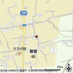 和歌山県紀の川市中三谷54周辺の地図