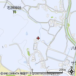 兵庫県南あわじ市賀集八幡南396周辺の地図